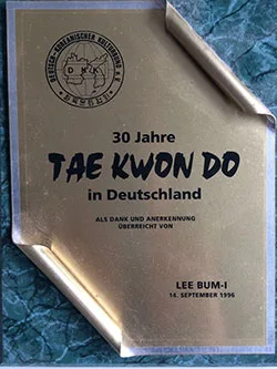 30 Jahre Taekwondo des Team Thürkau